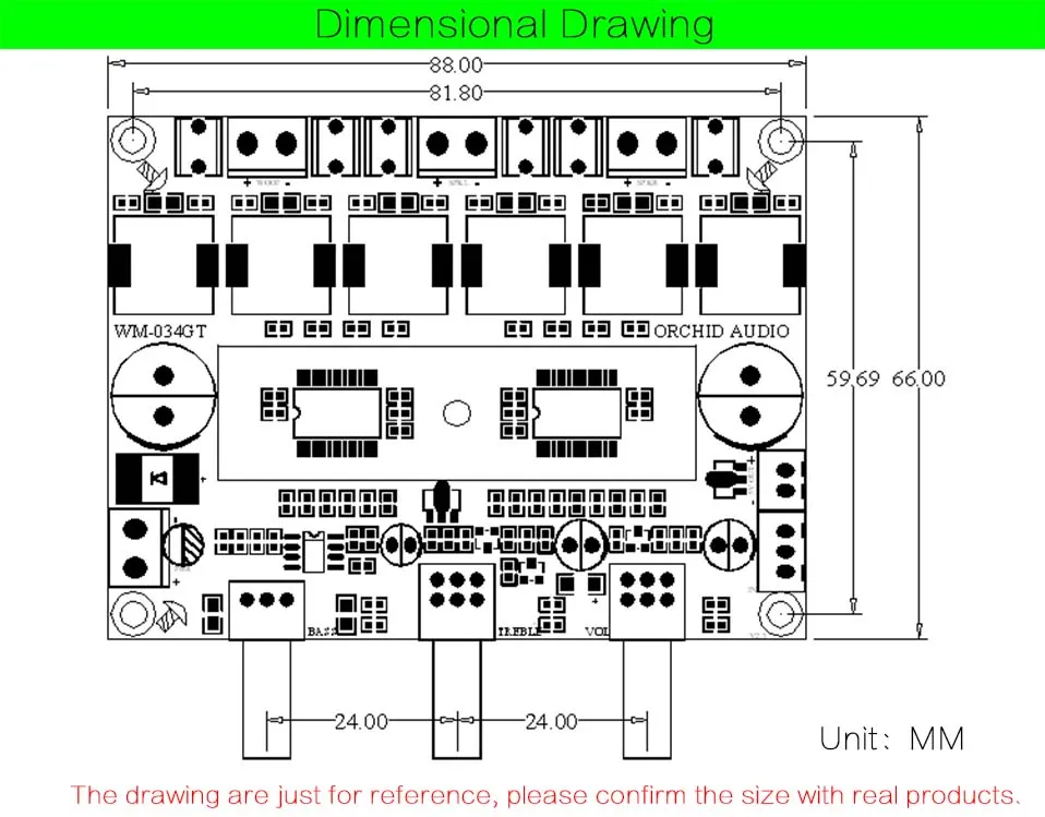WM 034GT TPA3116 DC10 25V высокомощная цифровая плата усилителя сабвуфера 2 1|Усилители