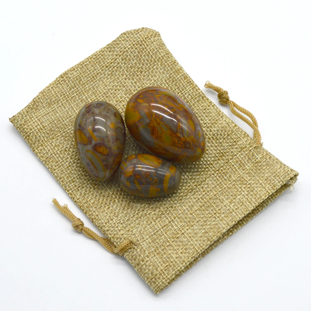 Натуральное Нефритовое яйцо без отверстий Nvwa Stone Yoni нефритовые яйца для женщин