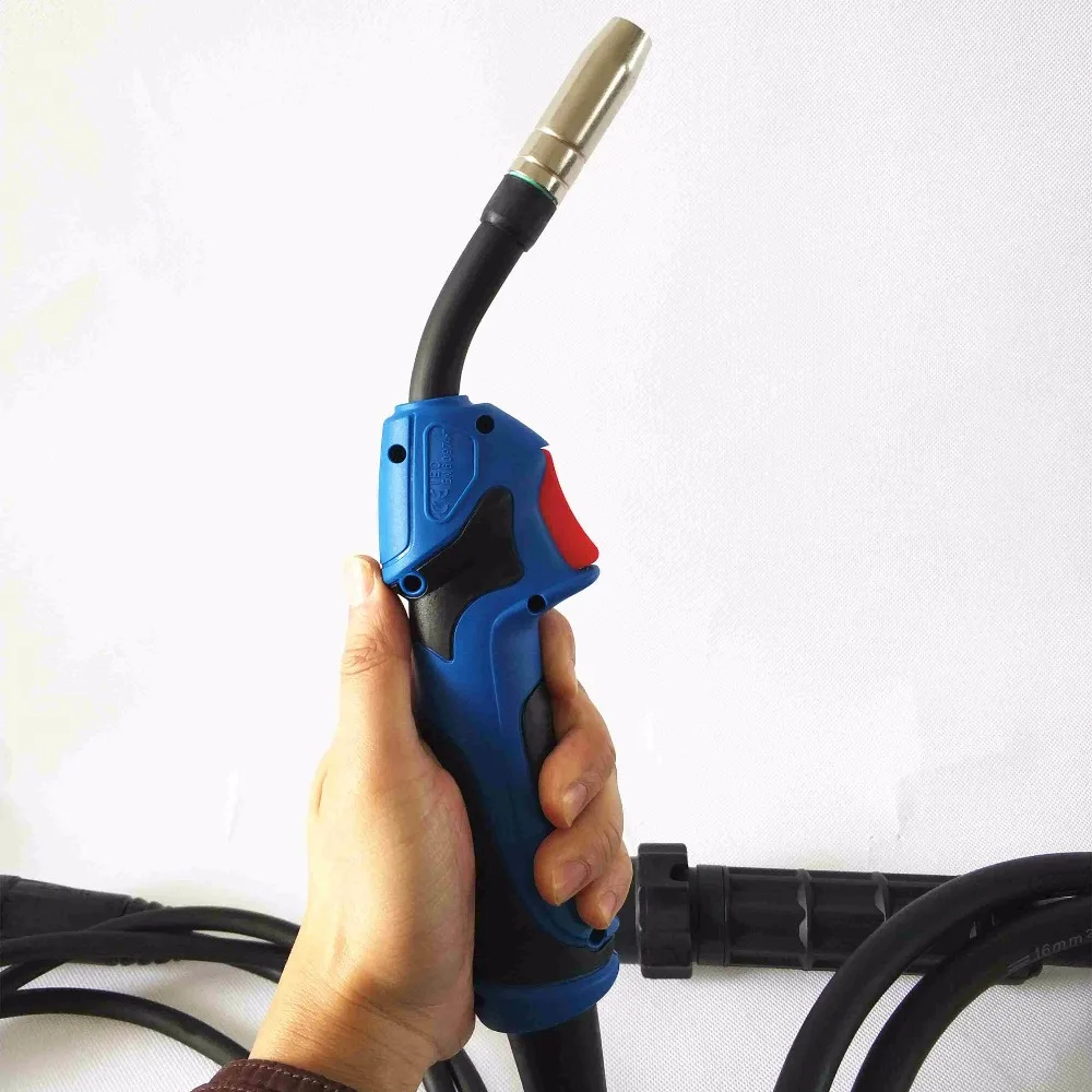 195A Synergic MIG сварочный аппарат MIG TIG MMA Горячий старт Arc Force IGBT Инвертор Цифровой MIG сварочный аппарат