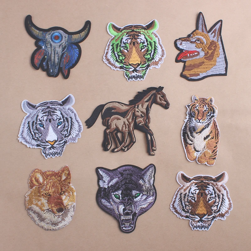 1 шт. орангутанг одежда с животными вышитые железные нашивки для одежды DIY полосы