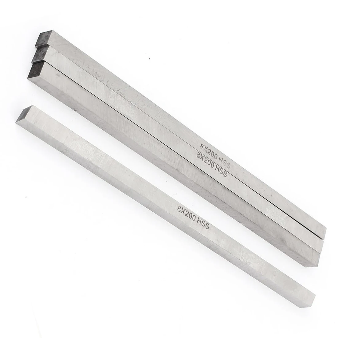 4 шт. токарный станок с ЧПУ HSS квадратное биты для режущего инструмента бар 8 мм x 200