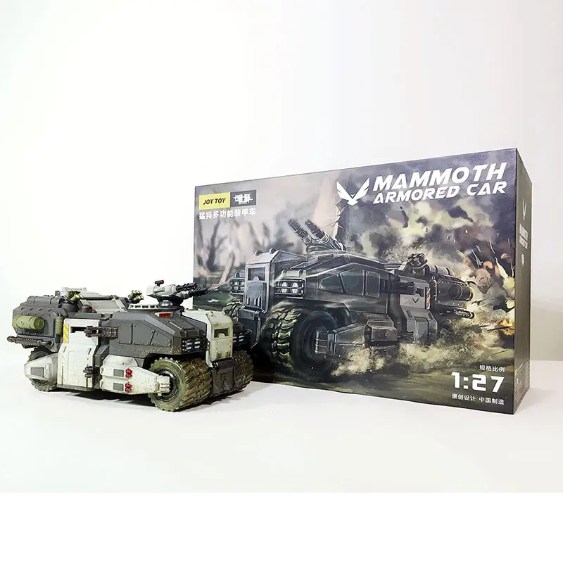 

JOYTOY 1/27 military vehicles and soldier MAMMOTH ARMORED CAR Multifunctional Sets Boxed Free shipping