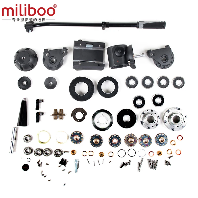 Miliboo M25 вещательная видеокамера с панорамной головкой и Quick Release Plate нагрузка 25 кг