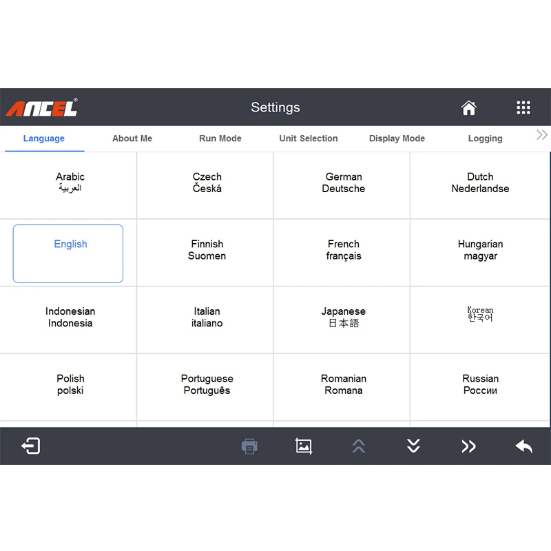 Автомобильный сканер Ancel X5 OBD2 полная система WIFI Easydiag ABS SRS EPB DPF инструменты сброса