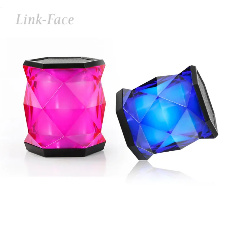 LinkFace красочный изменяющий динамик LED Мини Портативный беспроводной Bluetooth