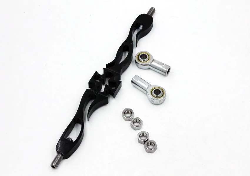 

Aftermarket free shipping Motorcycle Parts For Harley Softail FXDWG Dyna Wide Glide FL FX FLH BLACK Cross Shift Linkage