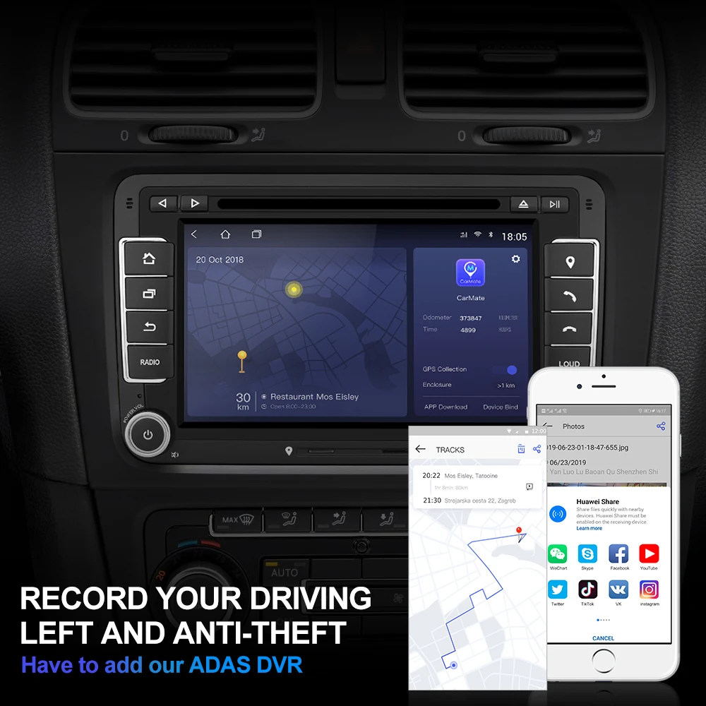 Isudar H53 2 Din 4G Android автомобильное радио мультимедиа для VW/Volkswagen/POLO/Golf/Skoda/Seat/Leon/PASSAT B6