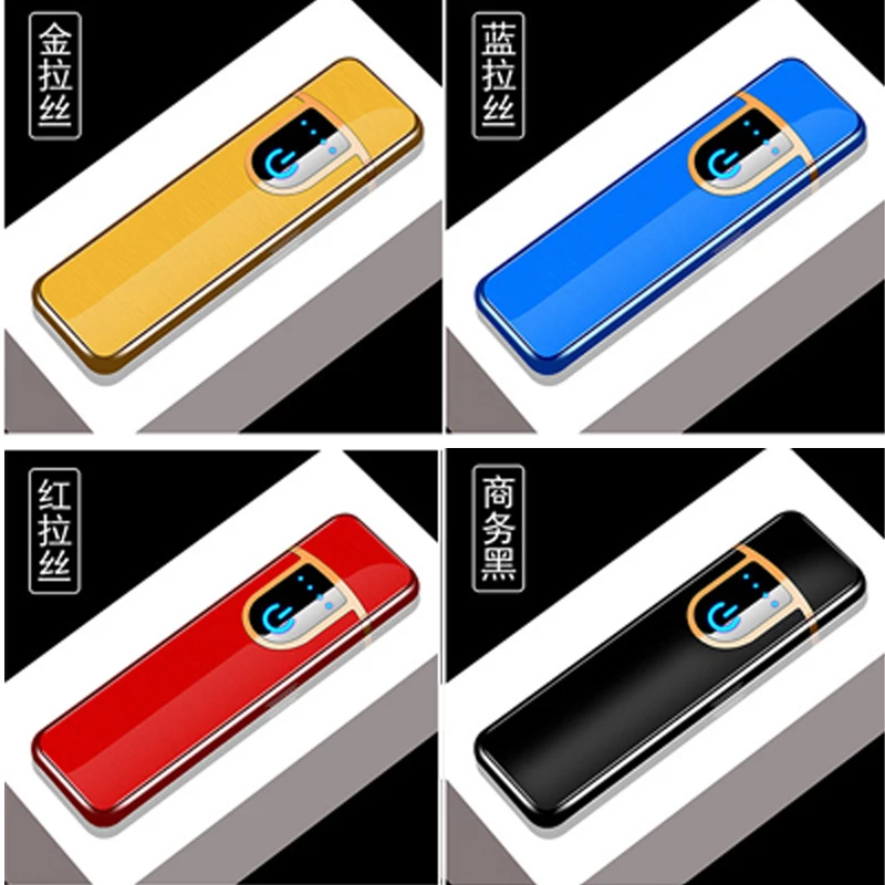 USB Зажигалка Электронная Мини зажигалки сигары Металл ветрозащитный для мужчин