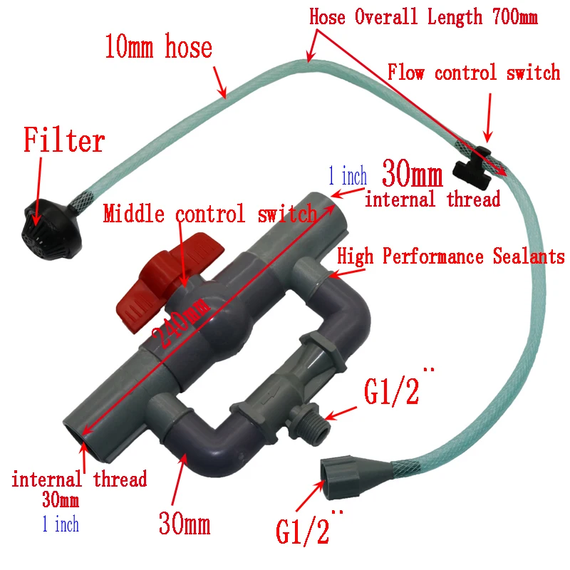 1 компл. Системы удобрения Вентури костюмы и оборудование для орошения растений