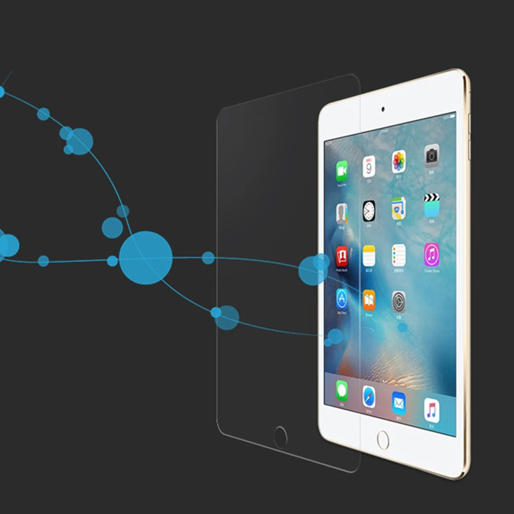 защитное стекло 9 H Закаленное экран протектор для Ipad 2/3/4 Air 1/2 мини 1/2/ 3/4 Pro 7 и 10 5