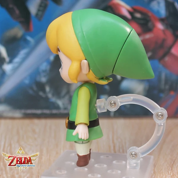 Legend of Zelda Link изображение Zelda Wind Waker HD no densetsu kazeno Takt Q Nendoroid 413 10 см ПВХ Модель Фигурки ринкедо