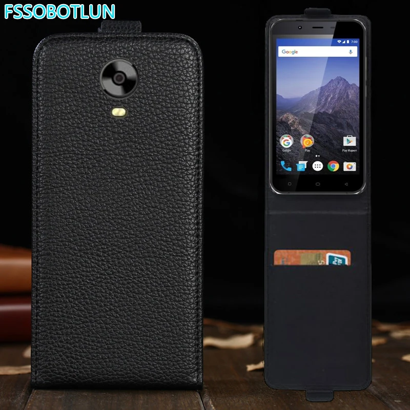 Чехол FSSOBOTLUN для Vertex Impress Eagle 4G 2018 высококачественный Вертикальный флип чехол из