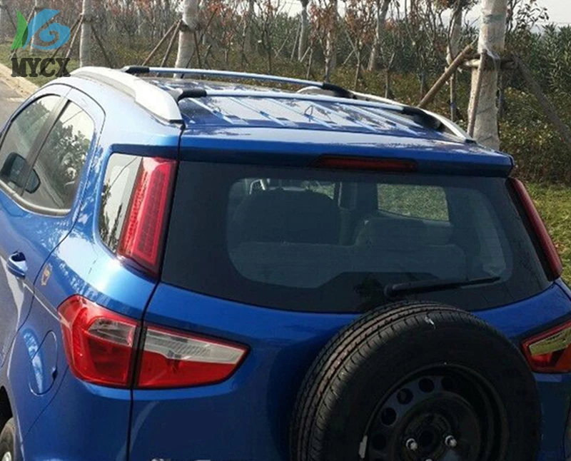 Автомобильный Стайлинг для Ford Ecosport 2013 алюминиевый сплав боковые брусья поперечные рельсы на крышу багажника Багажник 2 шт