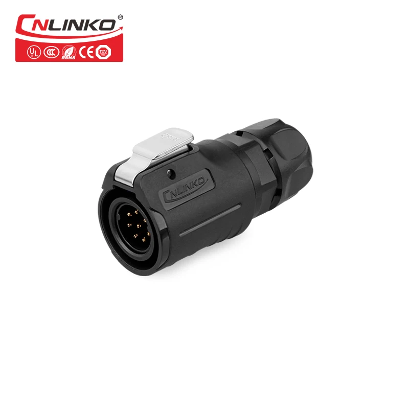 Cnlinko Ip67 M16 припой провод 8 Pin быстрой блокировки низкое напряжение Панельное