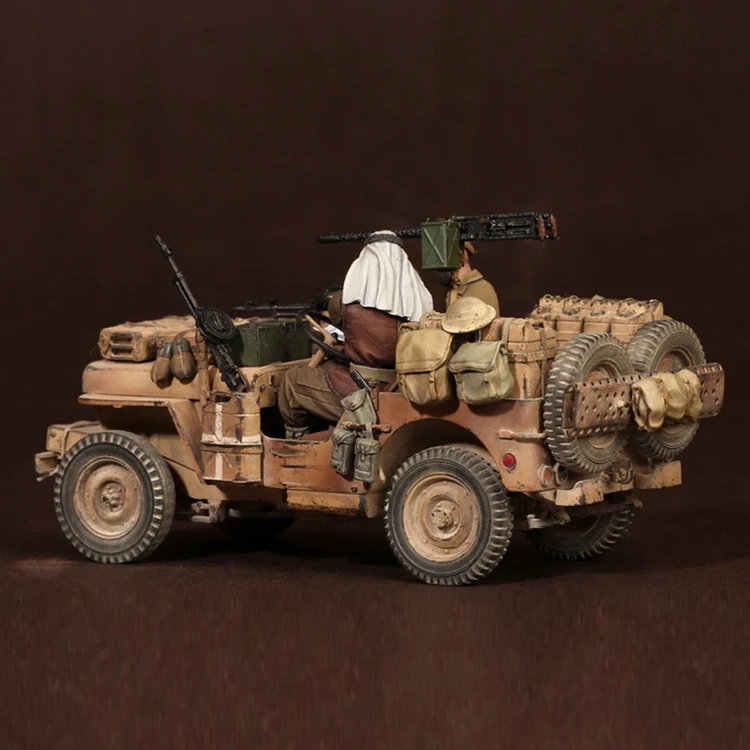 1/35 Смола вторая мировая война армия Современная Южная Африка джип машина военная