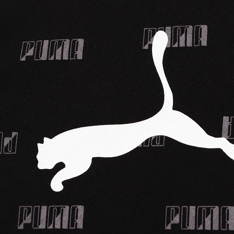 Original New Arrival PUMA Summer Logo AOP Tee Men's T-shirts short sleeve Sportswear | Спорт и развлечения