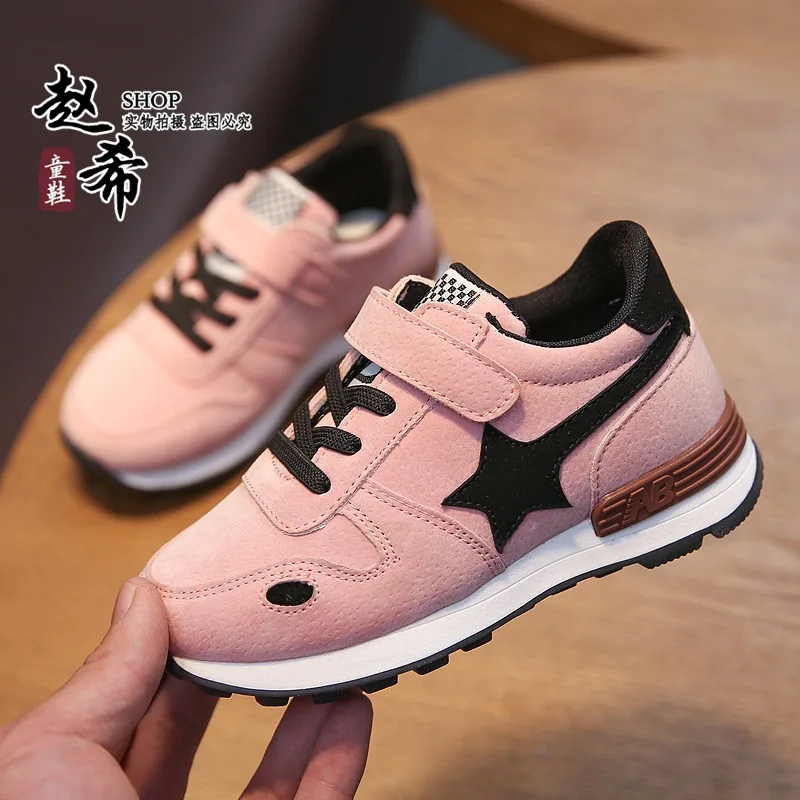 Новинка весны детская обувь для девочек спортивная повседневная Корейский