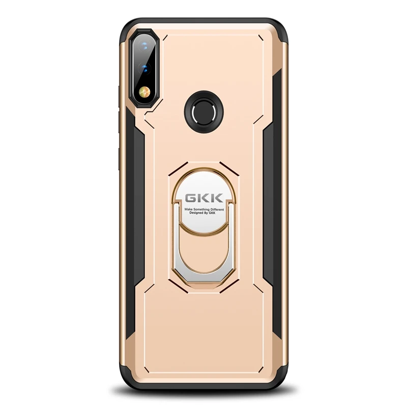 Золотой Роскошный Магнитный чехол для ASUS Zenfone Max Pro M2, чехол, 2 в 1, жесткая задняя крышка для ZB631KL, чехол, адсорбция, милый, Hoesje - Цвет: Золотой