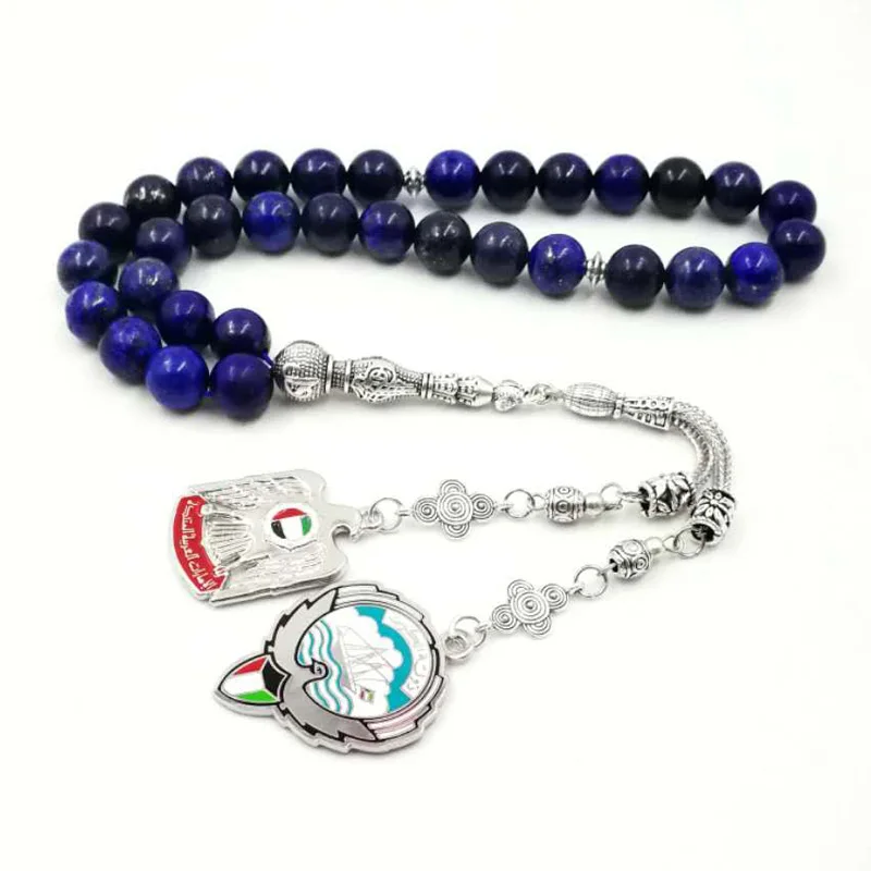 Роскошные четки Tasbih с Эмиратами Кувейтом и шейховым зайером натуральным