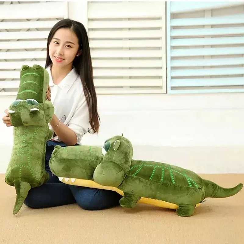 

Large simulated crocodile doll pillow creative plush toy children doll