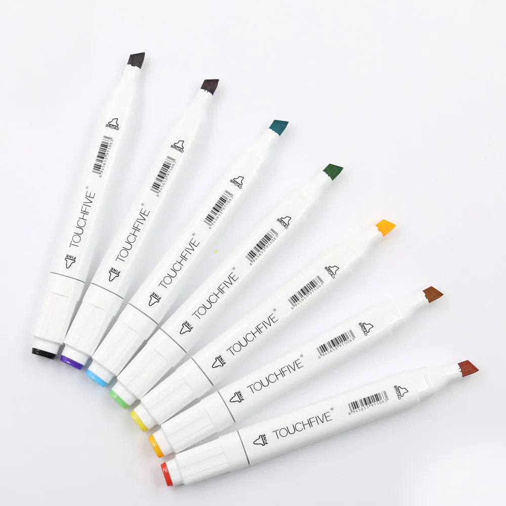 TouchFIVE 80 цветов набор маркеров для живописи на спиртовой основе кисть карандаш