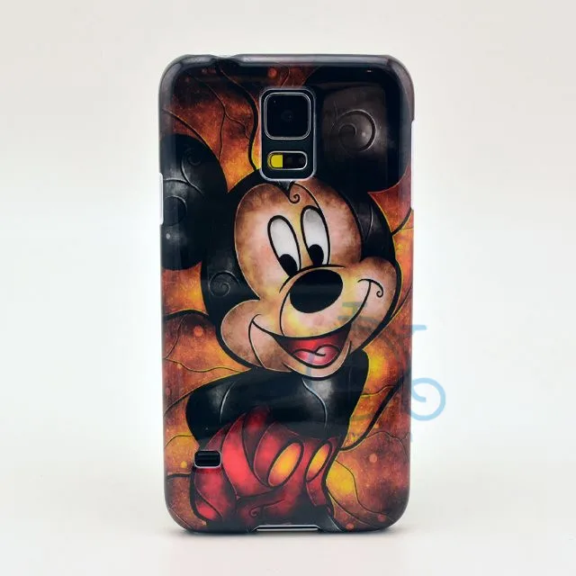 Galaxy S5 чехол для сотового мобильный телефон минни узор пк жёсткая samsung |