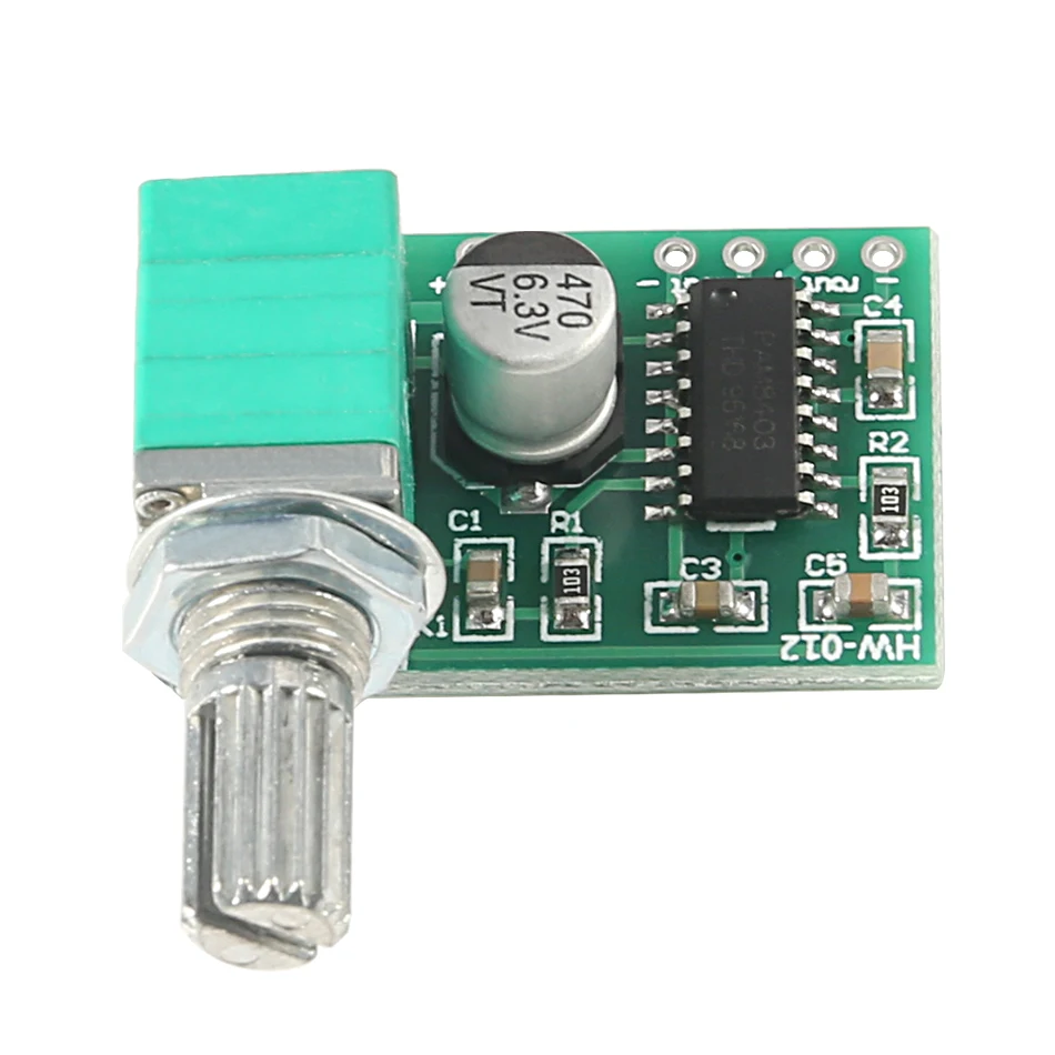 Новый DC 5V PAM8403 Супер Мини 2-канальный USB цифровой аудио усилитель плата модуль 2*3 W
