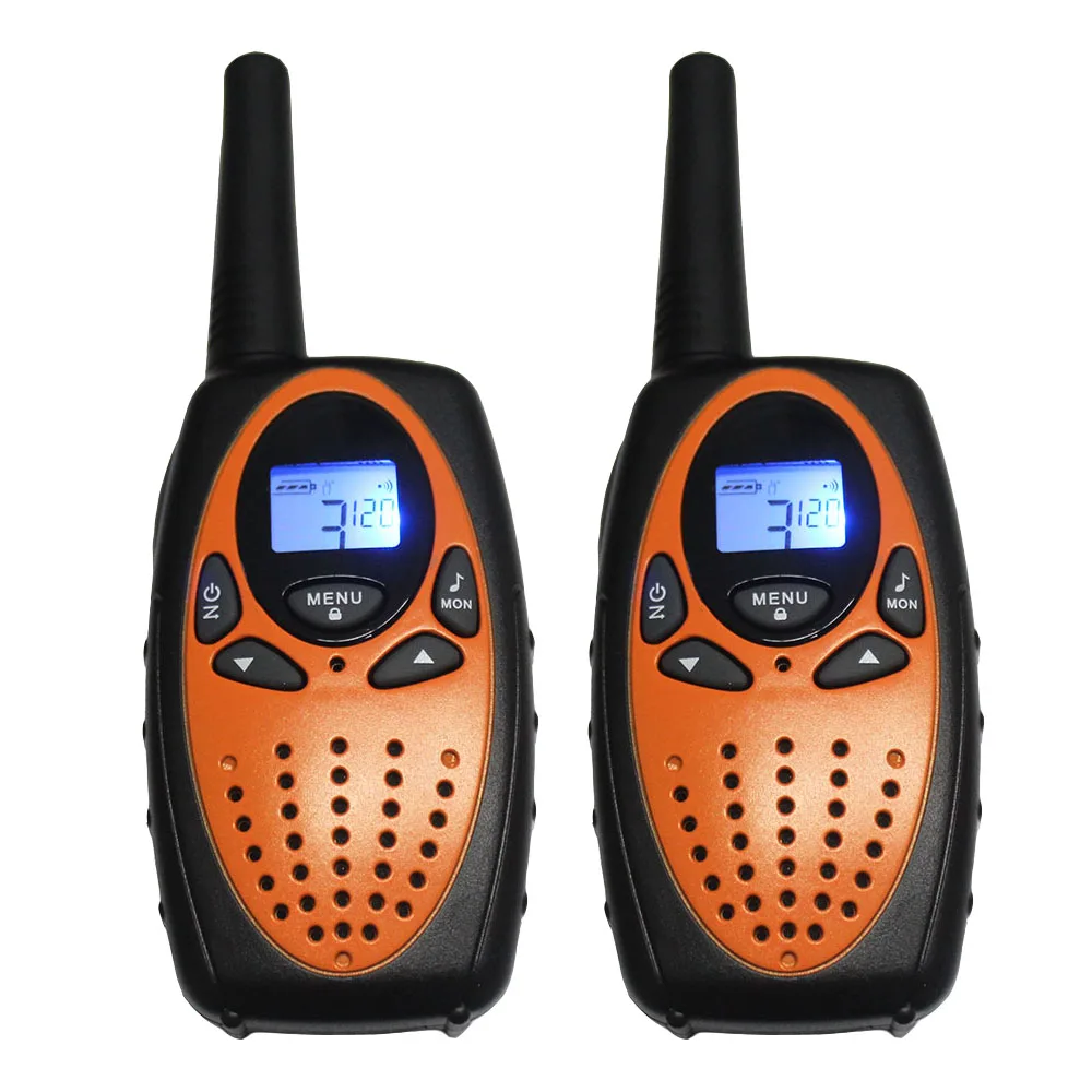 Портативная рация T628 orange 1 Вт PMR446 cb uhf ham радиопередатчик fm для ресторана с
