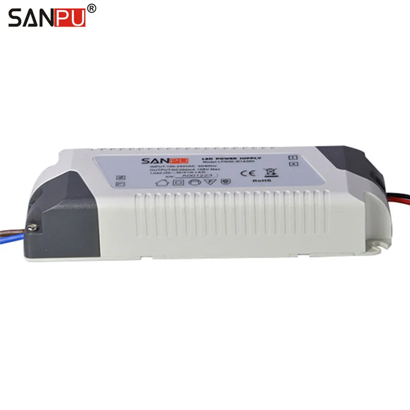 Sanpu smps 30 Вт 350mA 85 В постоянного тока с постоянным током светодиодный импульсный источник Питание драйвер(20. 30) x1W AC/DC 81-105 в трансформатор для Светодиодный s IP44