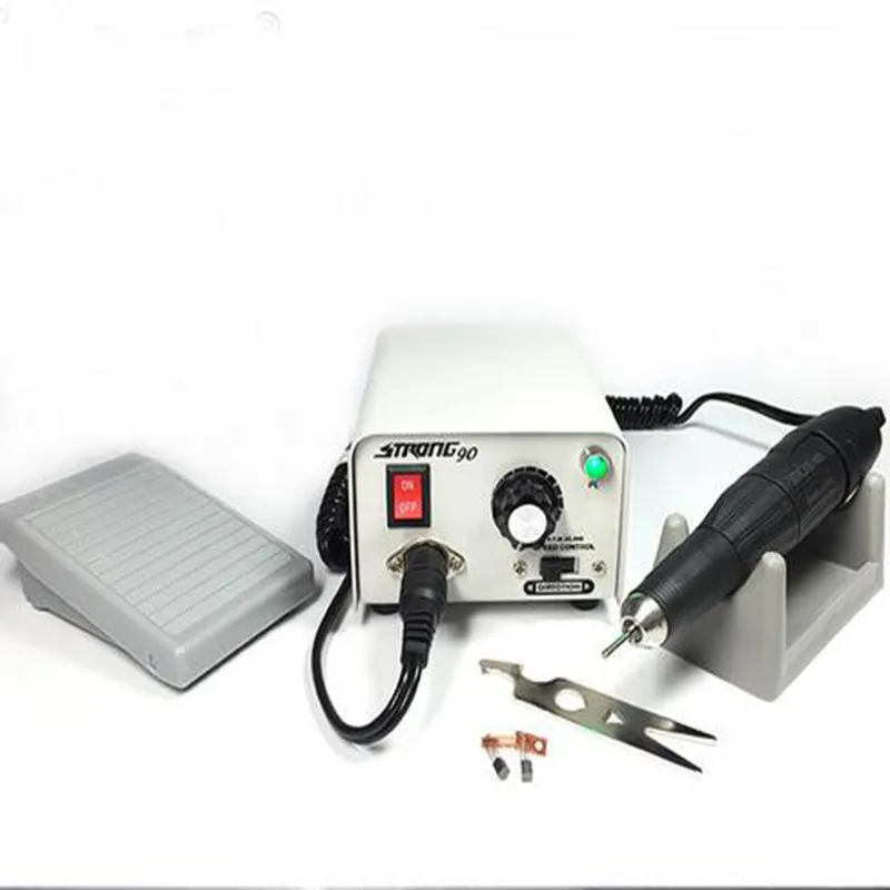 

90 type micro motor 102L handle polishing machine dental jade nail art electronic polishing machine