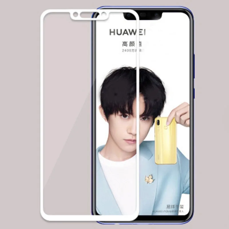 2.5D полное покрытие закаленное Стекло для huawei Nova 3 3i смарт 2 плюс S V8 G9 Lite Экран