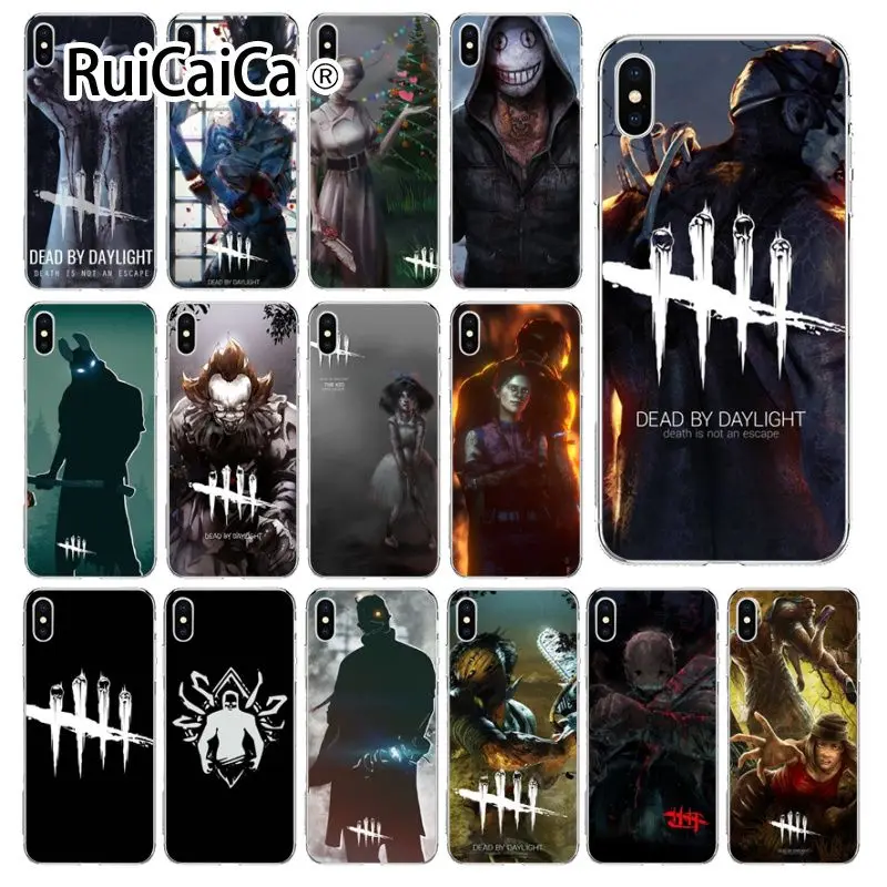 Чехол Ruicaica Dead by Daylight для iPhone 8 7 6 6S Plus 5 5S SE XR X XS MAX|Чехлы-накладки| |