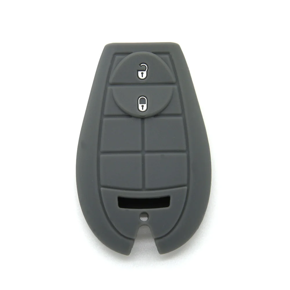 Купить 2 отправить один силиконовый чехол для fiat Chrysler 300 DODGE JCUV Ddart Jeep Grand Cherokee Compass