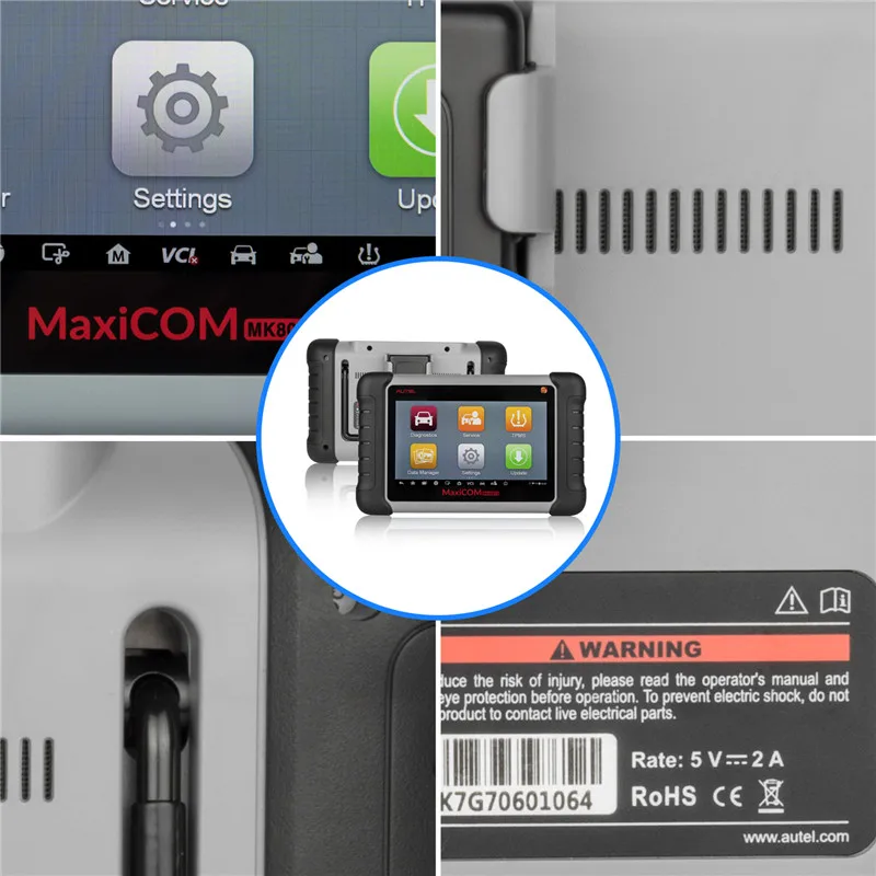 New Autel MaxiCOM MK808TS OBDII diagnostics Tool with comprehensive TPMS services maxicom mk808 ts Update Online | Автомобили и