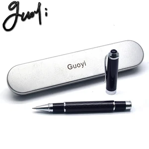 Guoyi A129 класса люкс Eenvoudige Бизнес экзамен металла High-End подарки массовое изготовление на заказ логотип гелевая ручка для подписи журнал леверт