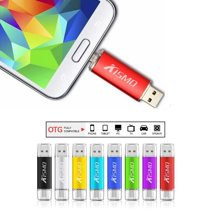 Kismo OTG Micro USB флеш накопитель 8 ГБ 16 32 64 android usb карта памяти Смартфон 2 0 Карта Памяти