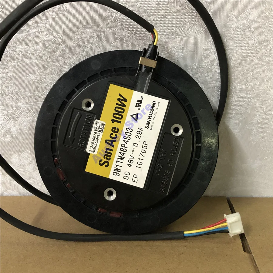 Водонепроницаемый центробежный турбинный вентилятор Sanyo SanAce 100 Вт 9W1TM48P4S03 48 В 0 29a4 |