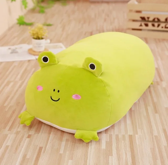 30 см мягкие животные мультфильм Подушка Милая толстая собака Кот Тоторо Пингвин свинка лягушка плюшевые игрушки мягкие милые дети подарок на день рождения