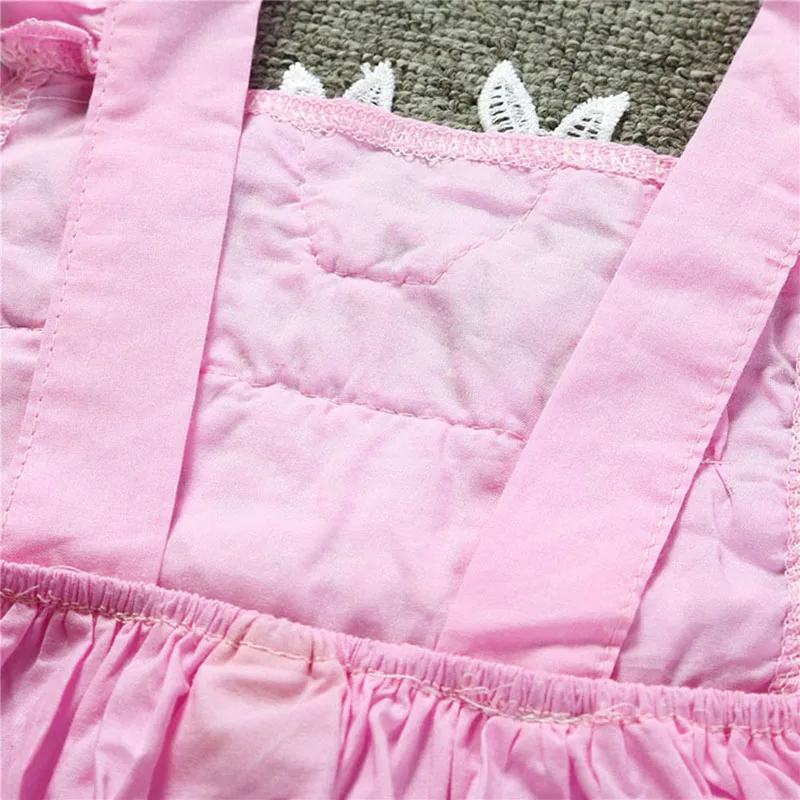 Милый новорожденных Обувь для девочек Боди без рукавов Кружево цветочный