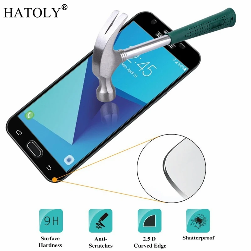 Для закаленного стекла Samsung Galaxy J7 Neo Защитная пленка для экрана стекло / NXT|glass for