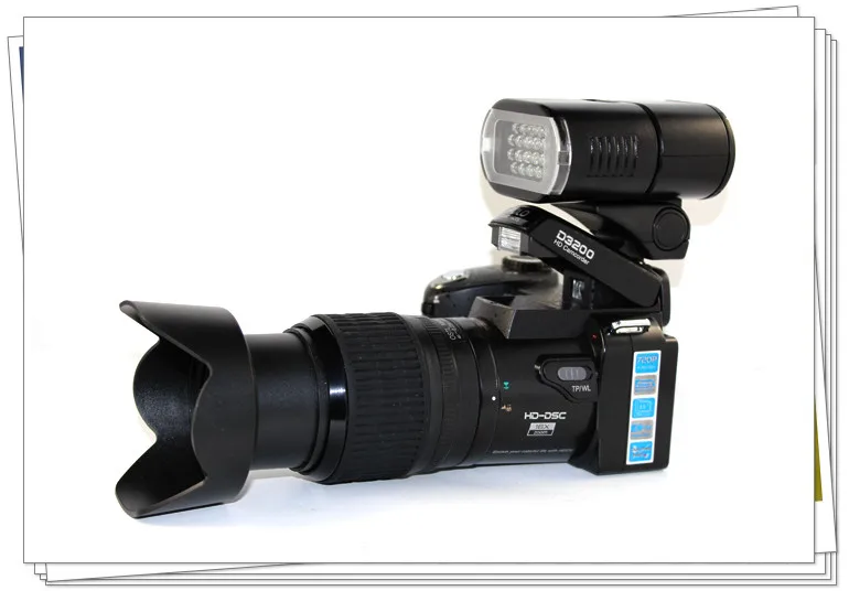Профессиональные Protax ПОЛО D3200 SLR 16 М Мегапикселей HD Цифровая Камера со Сменным