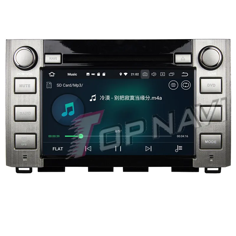 Автомобильный DVD плеер Topnavi мультимедийный с восьмиядерным процессором Android 9 0