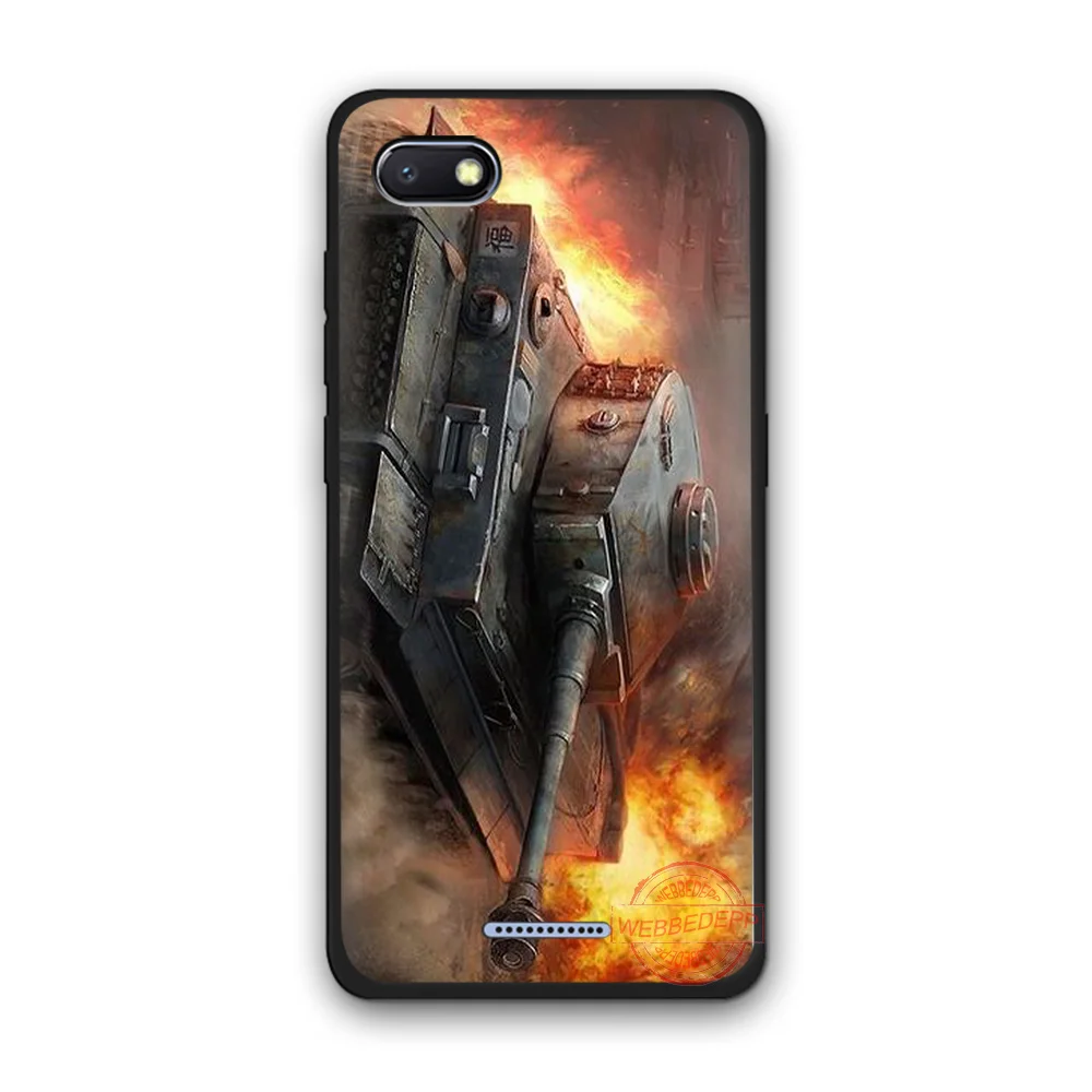 WEBBEDEPP Мир танков TPU чехол для телефона чехол-накладка Redmi Note 6Pro 7Pro 4A 4X 5 5A 6A 8A 7 S2 note 8 |