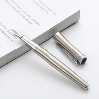 1 pc high quality iraurita fountain pen full metal luxury pens caneta office school stationery supplies