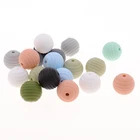 Бусины силиконовые для соски, 15 мм, жевательная для прорезывания зубов шт., 20 шт.