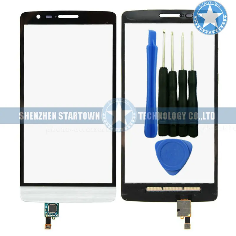 Оригинальный белый универсальный сенсорный экран стекло дигитайзер панель