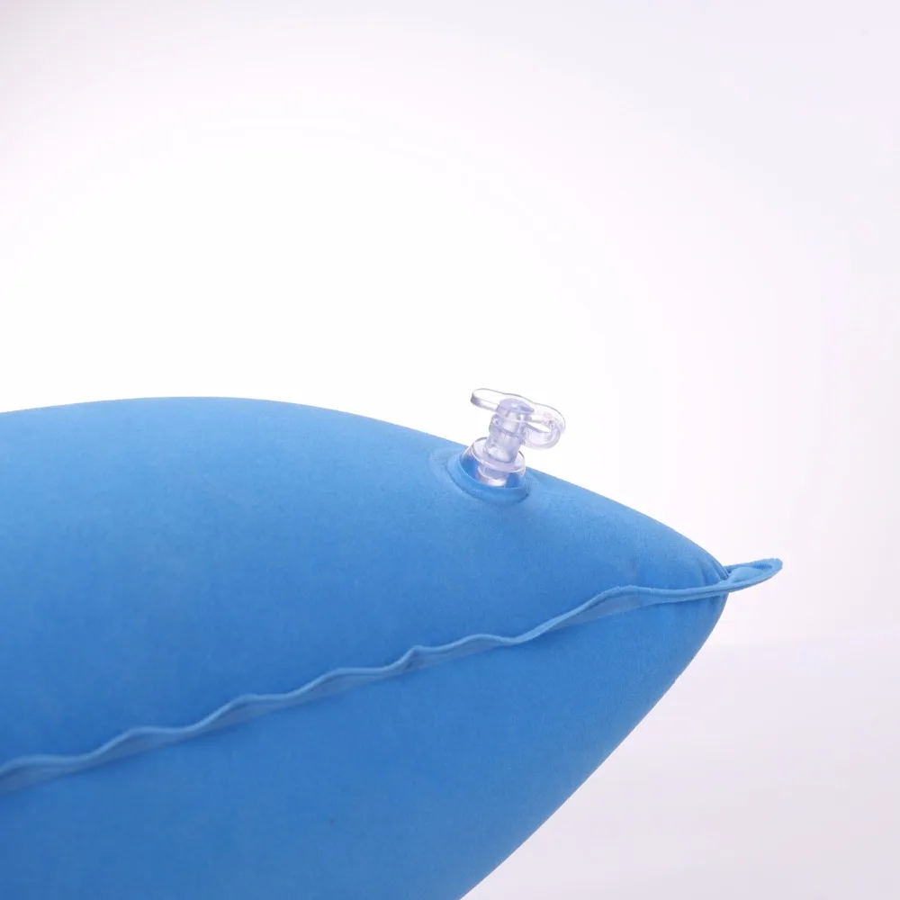 1 шт. Сверхлегкая складная подушка для путешествий Флокирование + надувной матрас