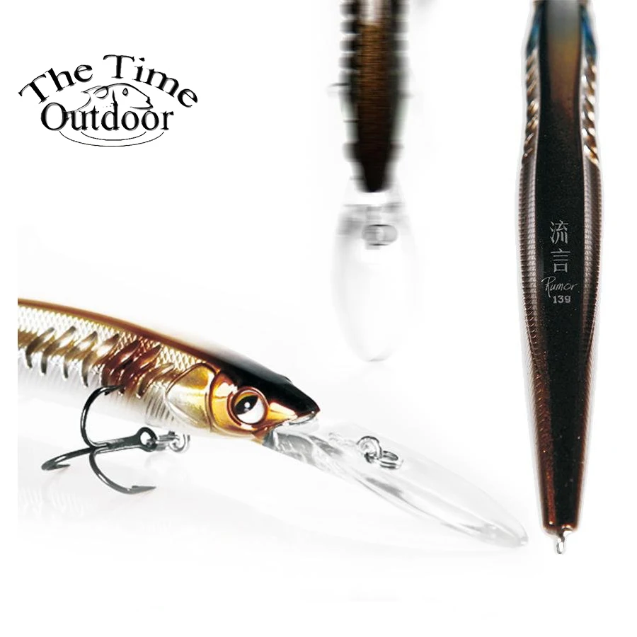 1 шт. безупречное качество Минноу Приманки 11 см/13 г R110 медленный плавающей