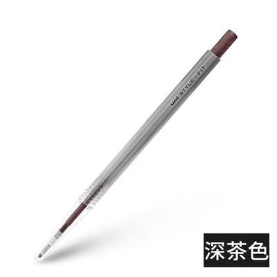 Dark brown 1 шт Япония Uni UMN-139 0,28/0,38/0,5 мм гелевая ручка черного цвета стильной облегающей серии 0,5 мм гелевые ручки 16 цветов на выбор для офисные школьные принадлежности, блокноты - Цвет: Dark brown
