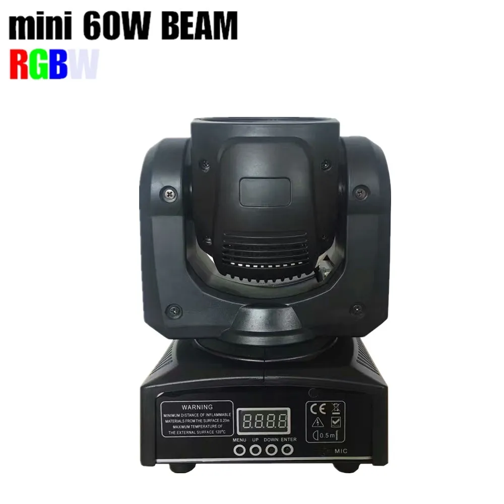 Moving head light mini led spot 60 Вт Луч rgbw 4in 1 бар ktv dj профессиональный | Лампы и освещение